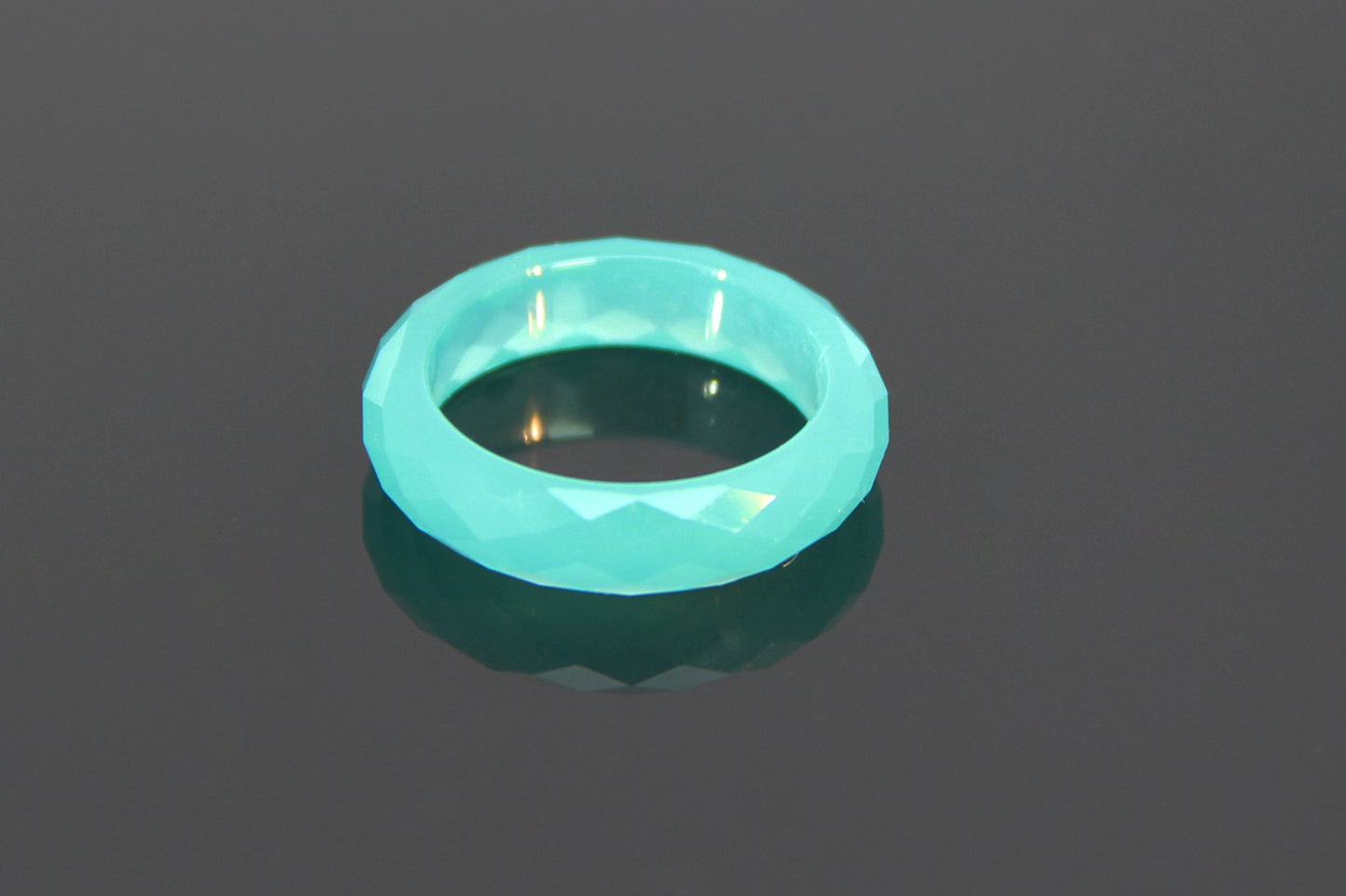 Lab-Grown Corundum Ring