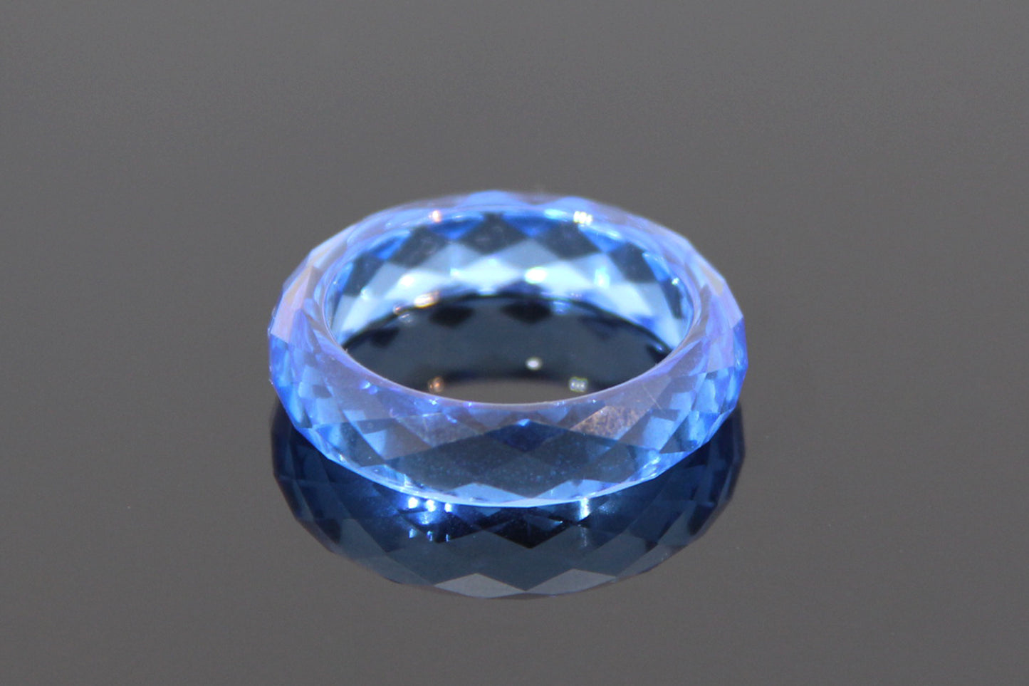 Lab-Grown Corundum Ring