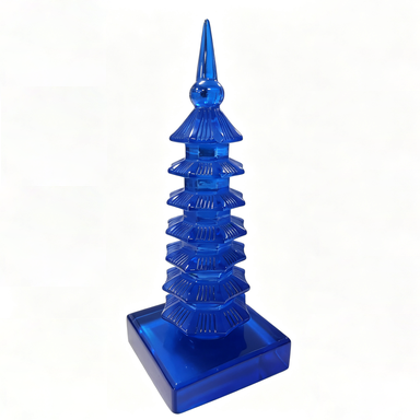 Lab-Grown Corundum Carved Ornament