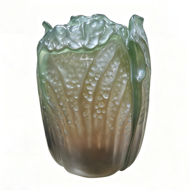 Lab-Grown Corundum Carved Ornament